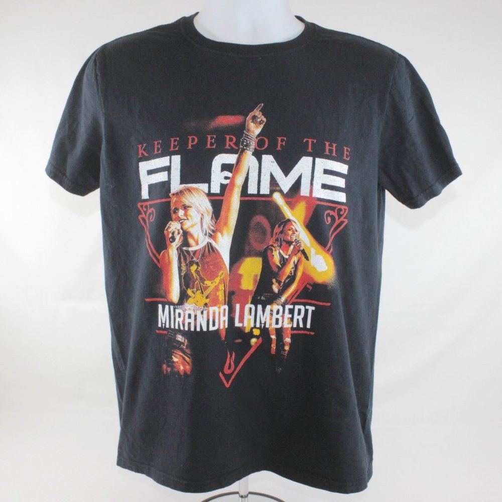 Miranda Lambert Keeper of the Flame Tour T-Shirt Short Sleeve Size M Medium